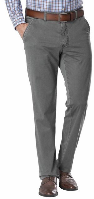 Club of Comfort Stoffhose grau Garvey Flat-Front günstig online kaufen