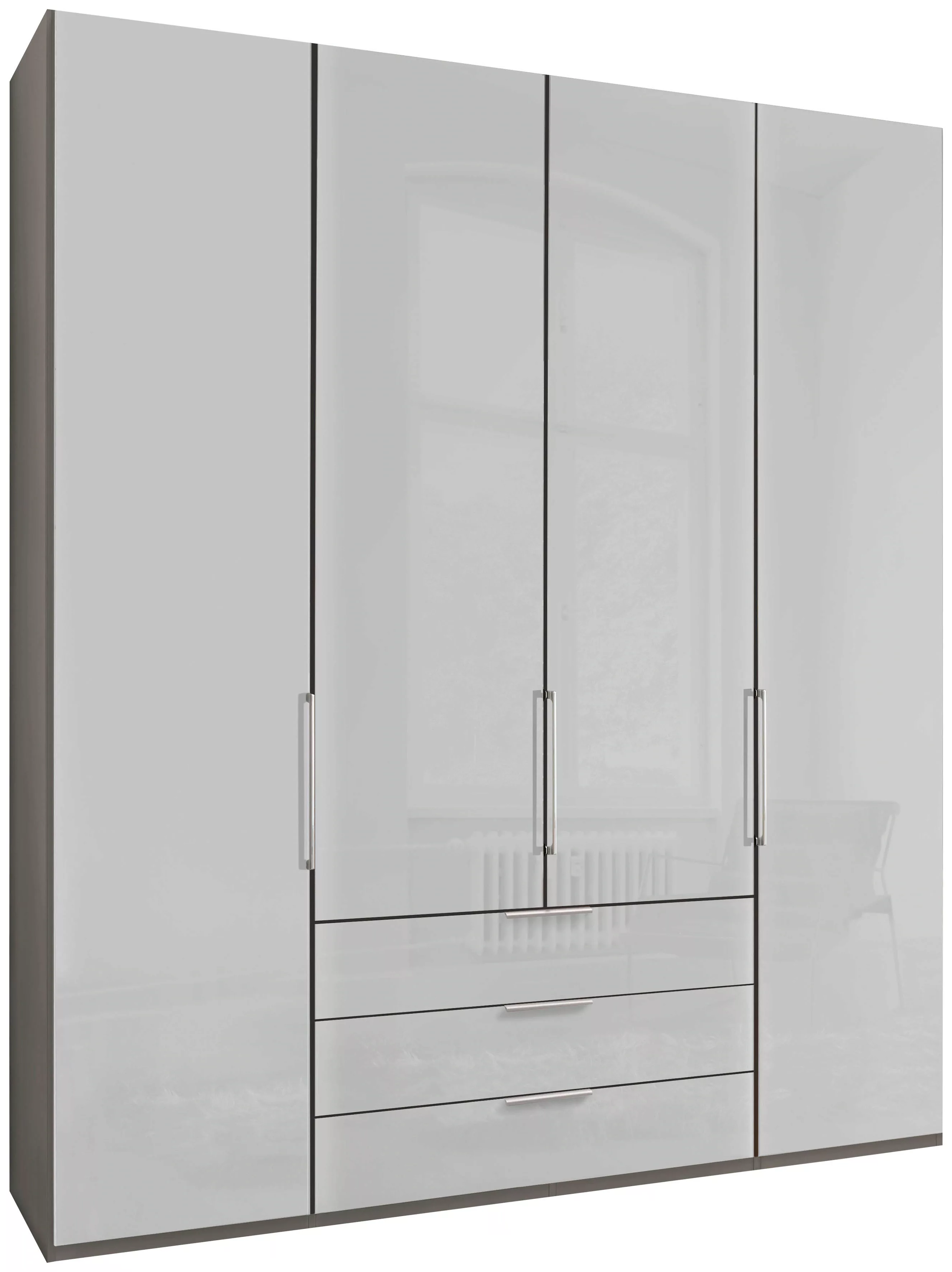WIEMANN Drehtürenschrank "Monaco", mit Glasfront sowie hochwertigen Beschlä günstig online kaufen