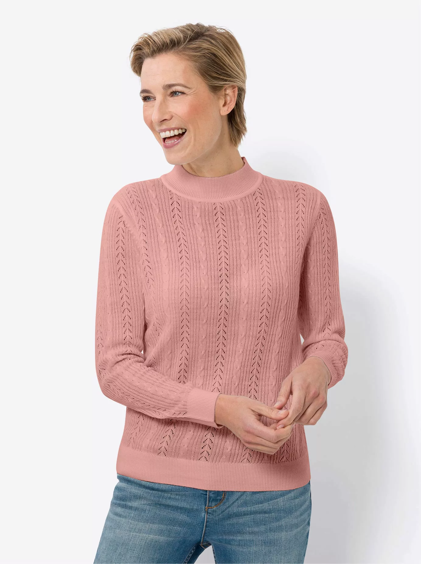 Classic Basics Stehkragenpullover "Stehkragen-Pullover" günstig online kaufen