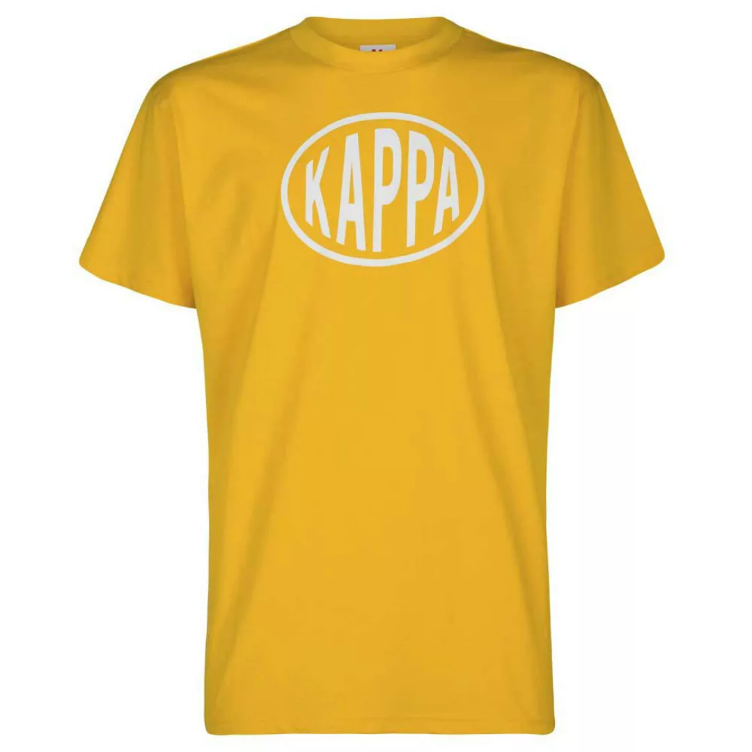 Kappa Esazar Kurzärmeliges T-shirt M Yellow Dk/White günstig online kaufen