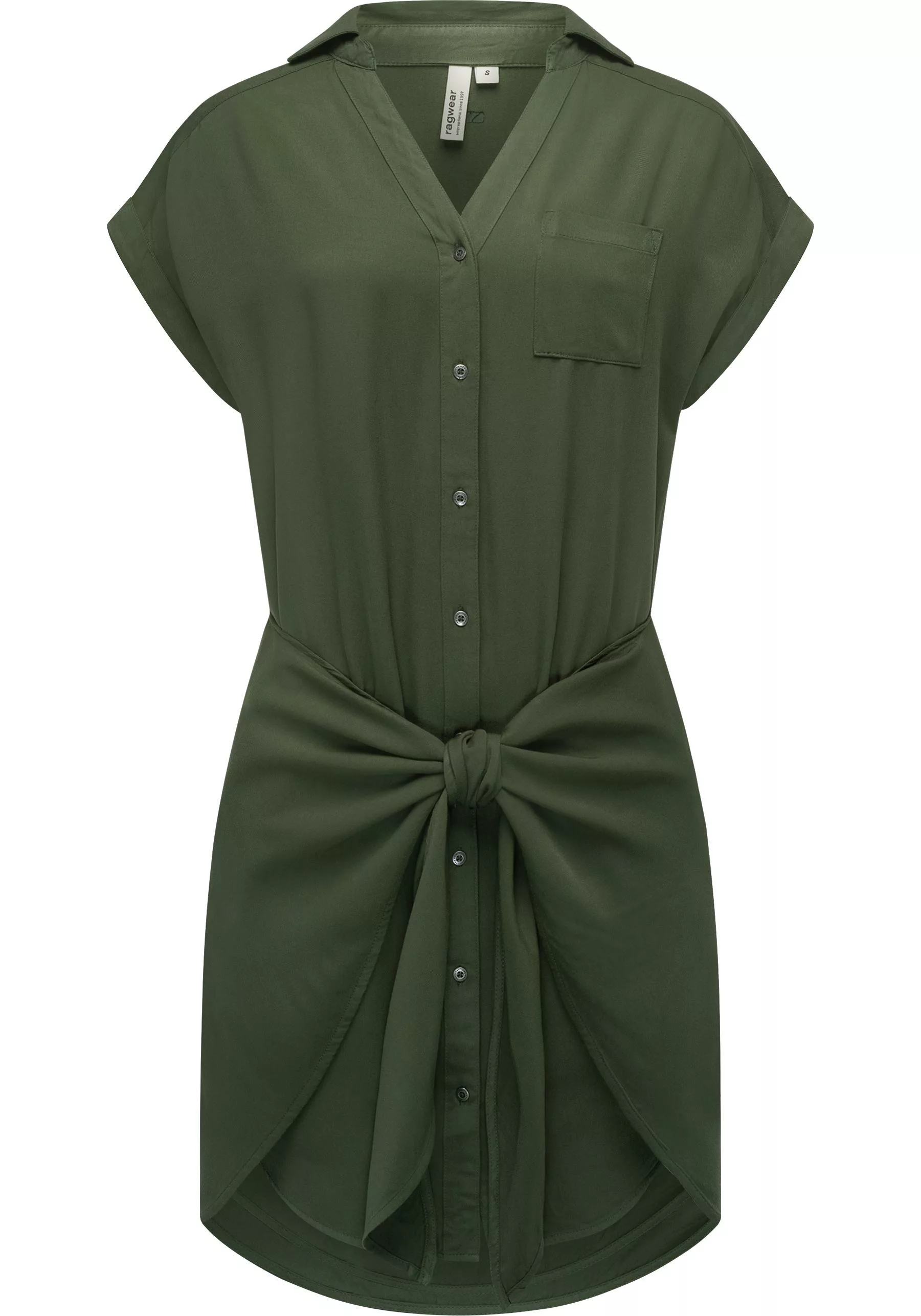 Ragwear Blusenkleid "Bahaya", stylisches Damen Sommerkleid mit Bindeband günstig online kaufen