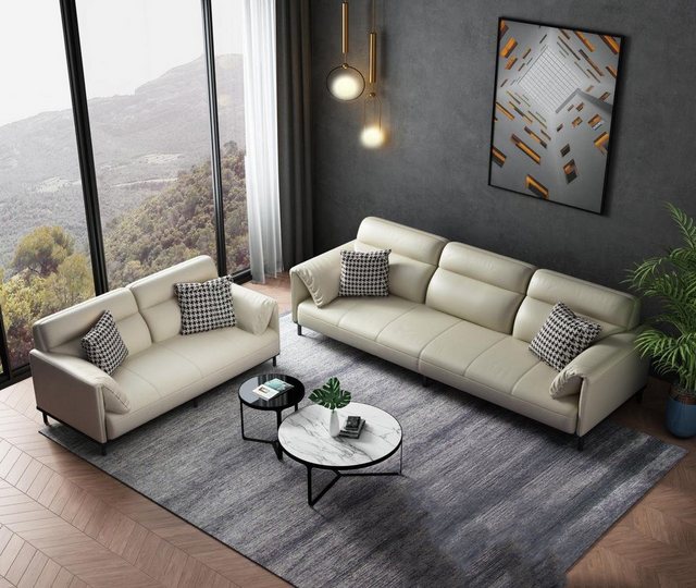 JVmoebel Sofa Modern Sofa Luxuriöse Wohnzimmer Sofagarnitur 3+2 Set Garnitu günstig online kaufen