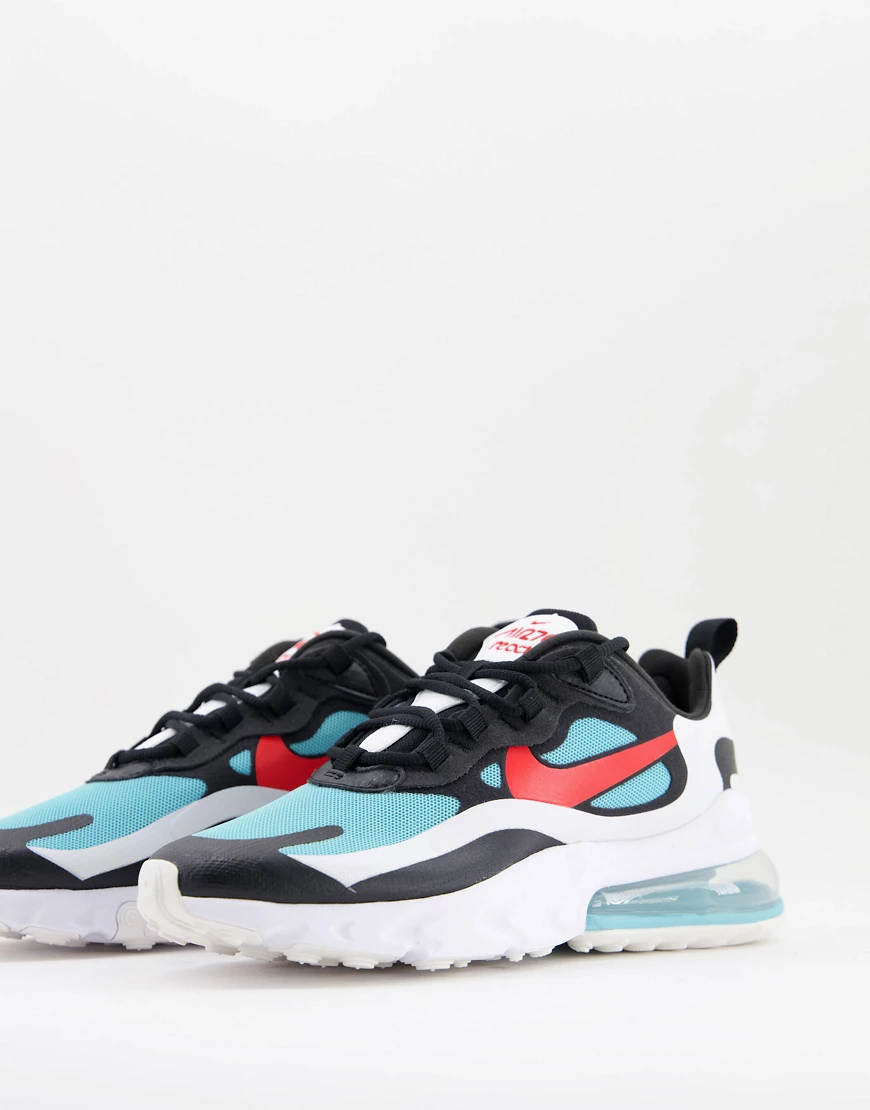 Nike – Air Max 270 React – Schwarze Sneaker günstig online kaufen