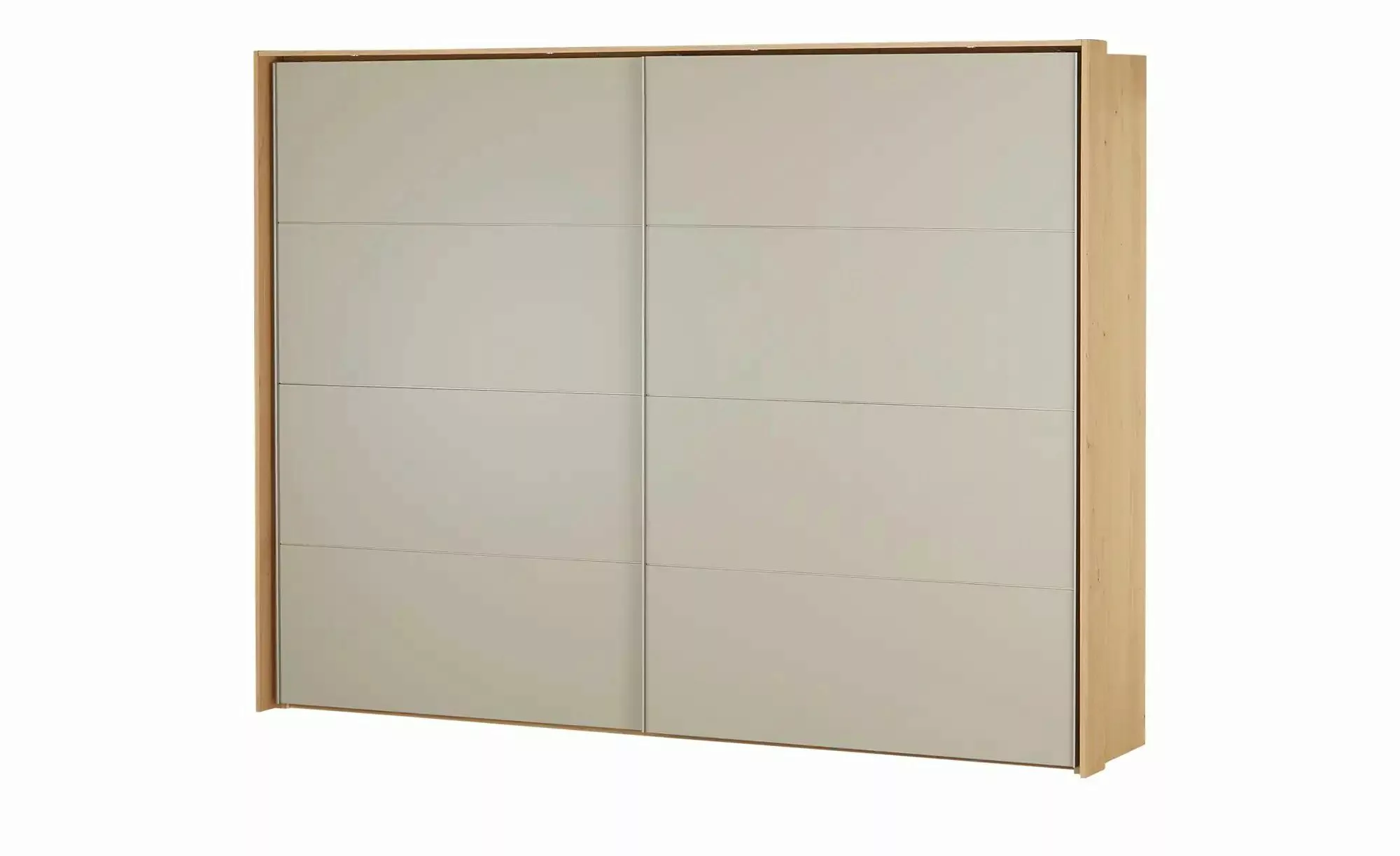 Schwebetürenschrank  2-türig  Furnline ¦ beige ¦ Maße (cm): B: 305 H: 232 T günstig online kaufen