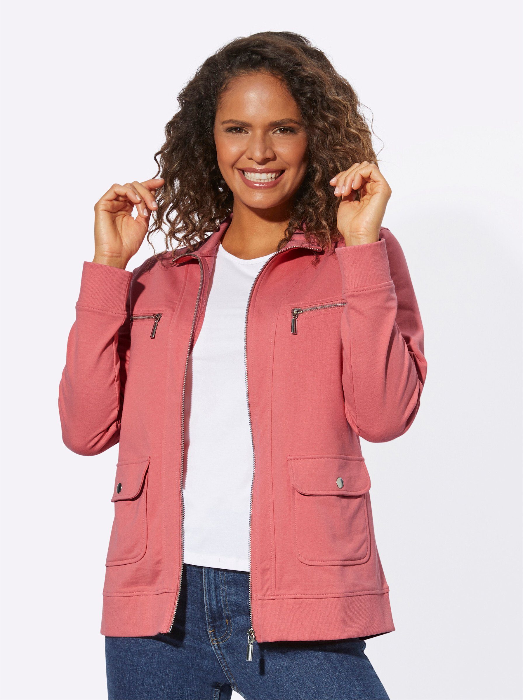 Casual Looks Shirtjacke "Shirtjacke", (1 tlg.) günstig online kaufen