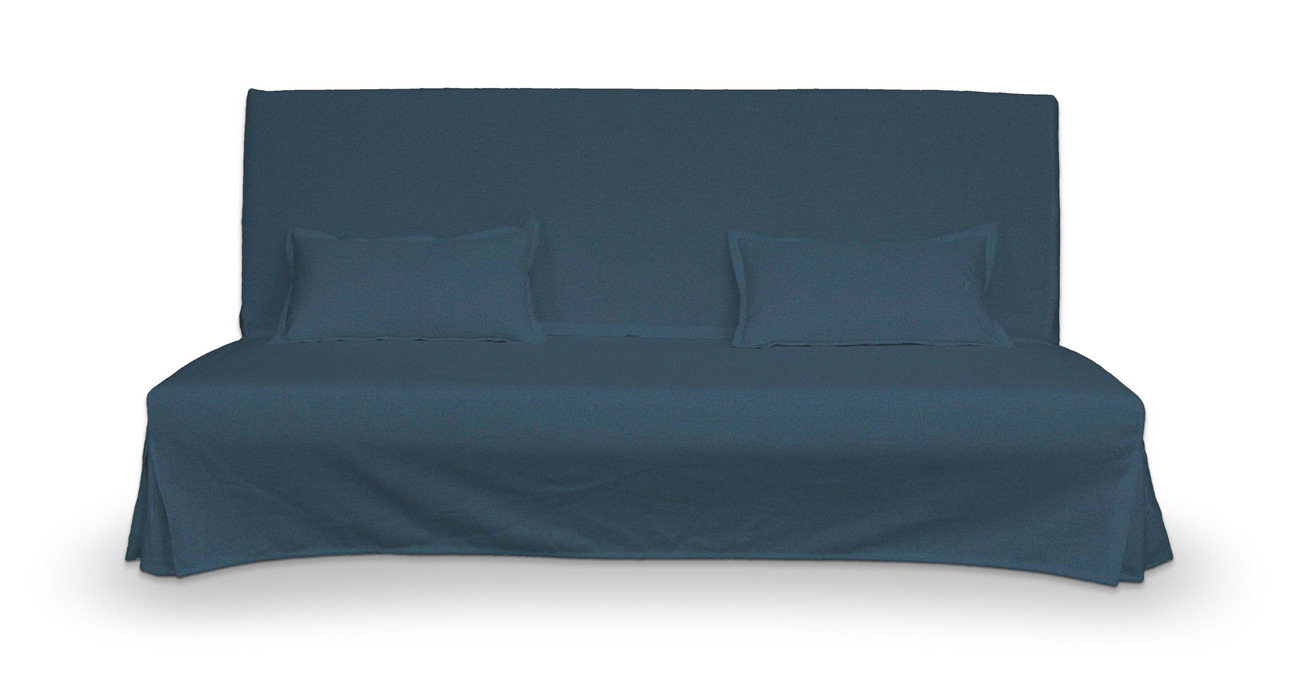 Bezug für Beddinge Sofa, lang mit zwei Kissenhüllen, Dunkelblau, Bezug für günstig online kaufen