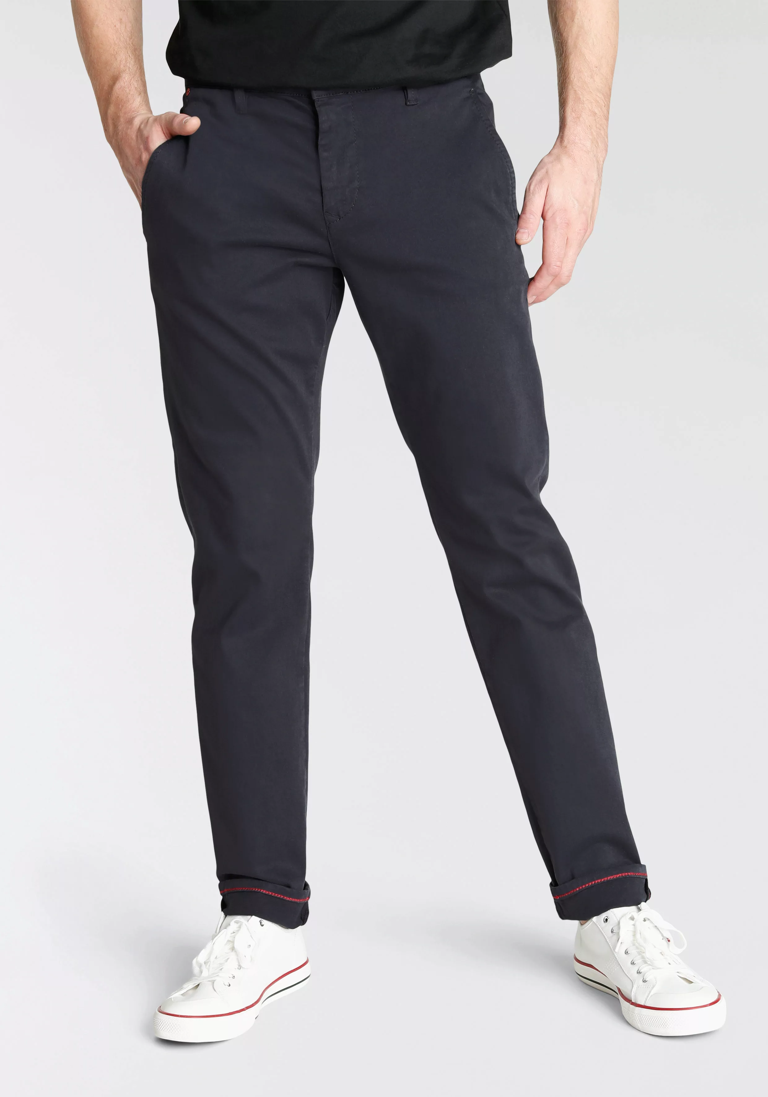 Mac Flexx Driver Pants Dunkelblau - Größe W 38 - L 30 günstig online kaufen