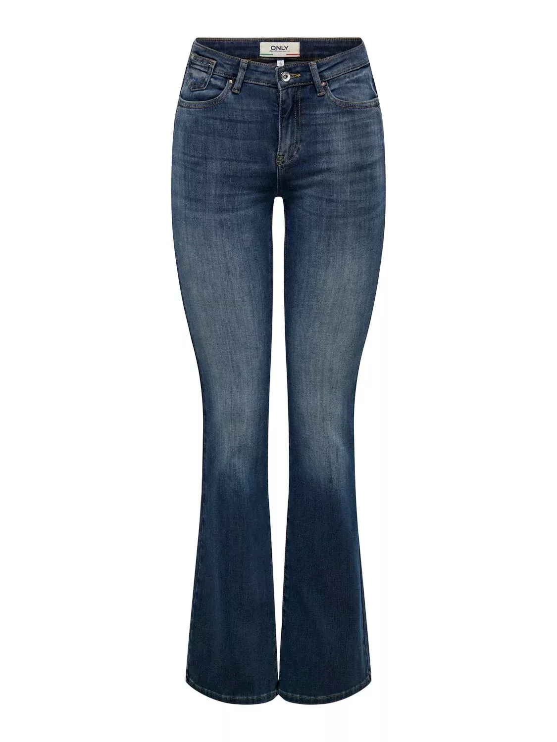 ONLY Bootcut-Jeans ONLBLUSH ICON COIN MID FL DNM CRO300NOOS günstig online kaufen