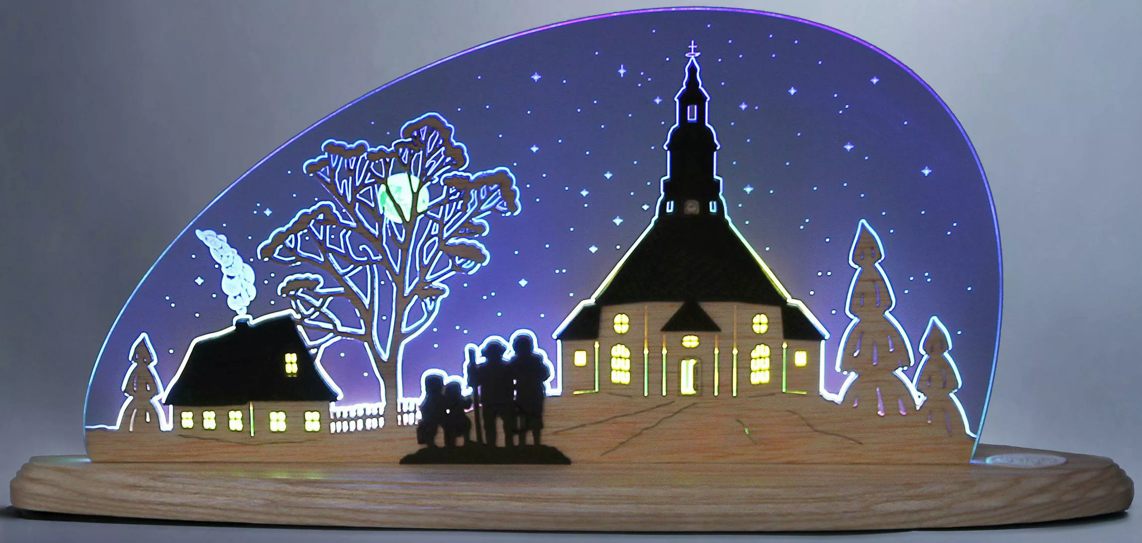 Weigla Lichterbogen "Seiffener Kirche, Weihnachtsdeko" günstig online kaufen