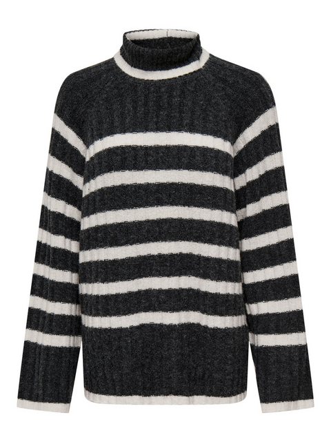 JDY Rollkragenpullover JDYMILEY L/S LONG STRIPE PULLOV KNT NOOS günstig online kaufen