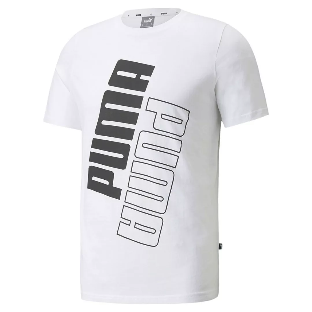 PUMA POWER Herren-T-Shirt | Mit Aucun | Weiß | Größe: XS günstig online kaufen