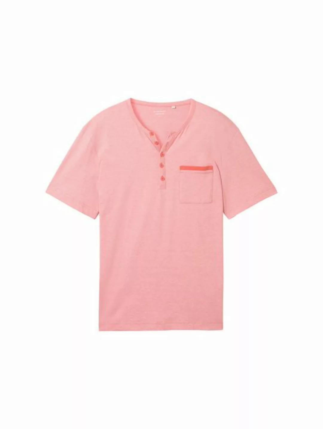 TOM TAILOR T-Shirt Serafino T-Shirt günstig online kaufen