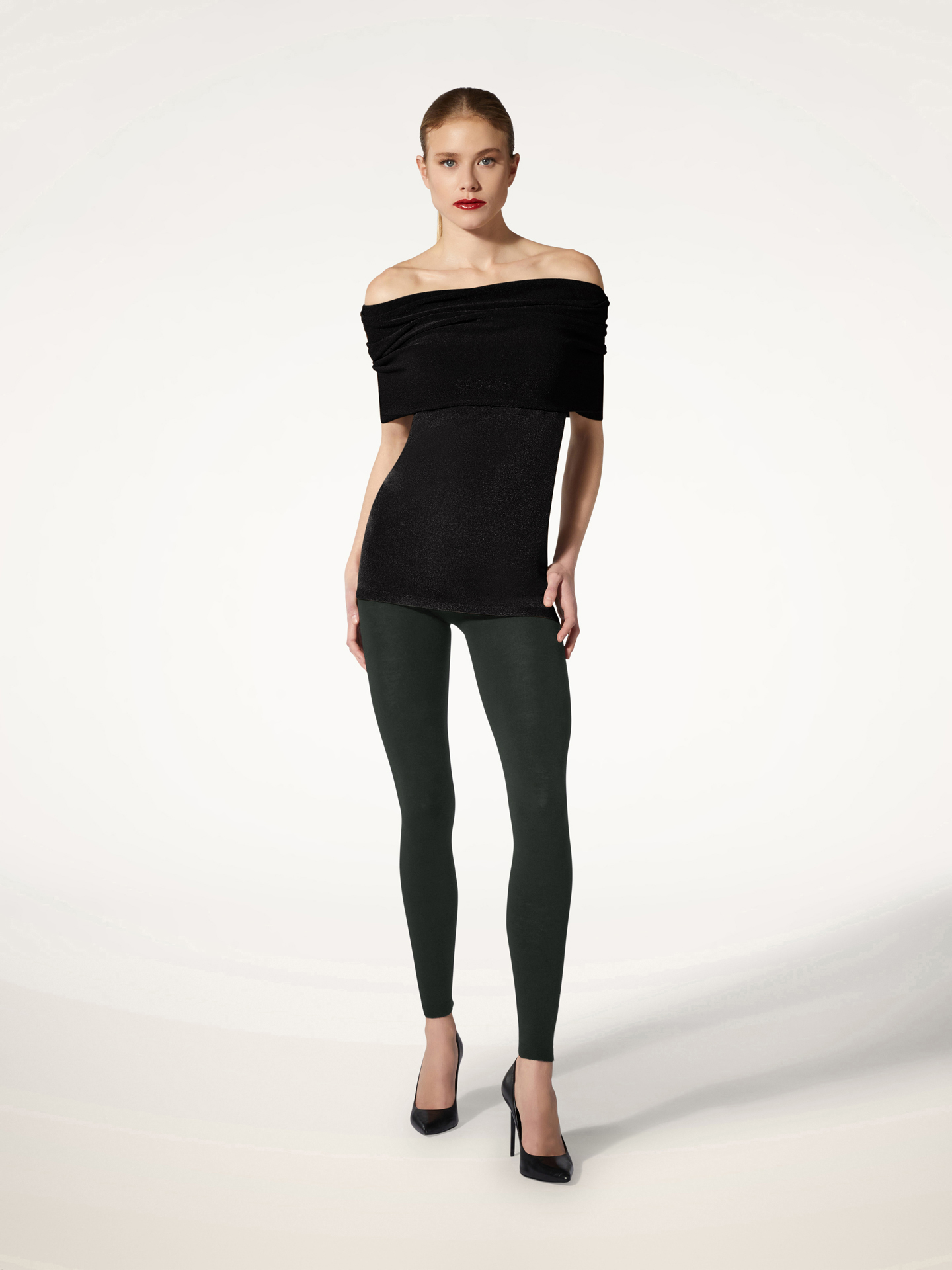 Wolford - THE W.O.W. WOOL-FORD LEGGINGS, Frau, deep green, Größe: XS günstig online kaufen