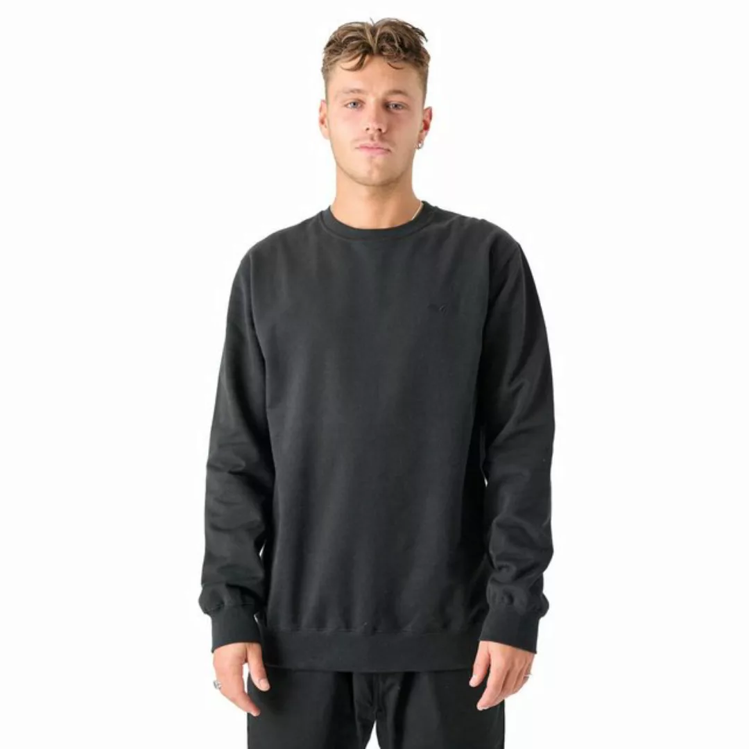 Cleptomanicx Sweater Crewneck Ligull - black günstig online kaufen