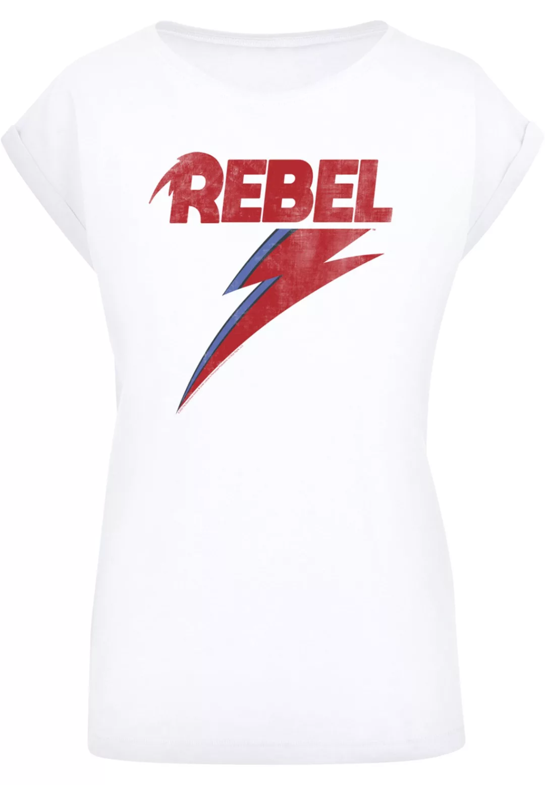 F4NT4STIC T-Shirt "David Bowie Distressed Rebel", Print günstig online kaufen
