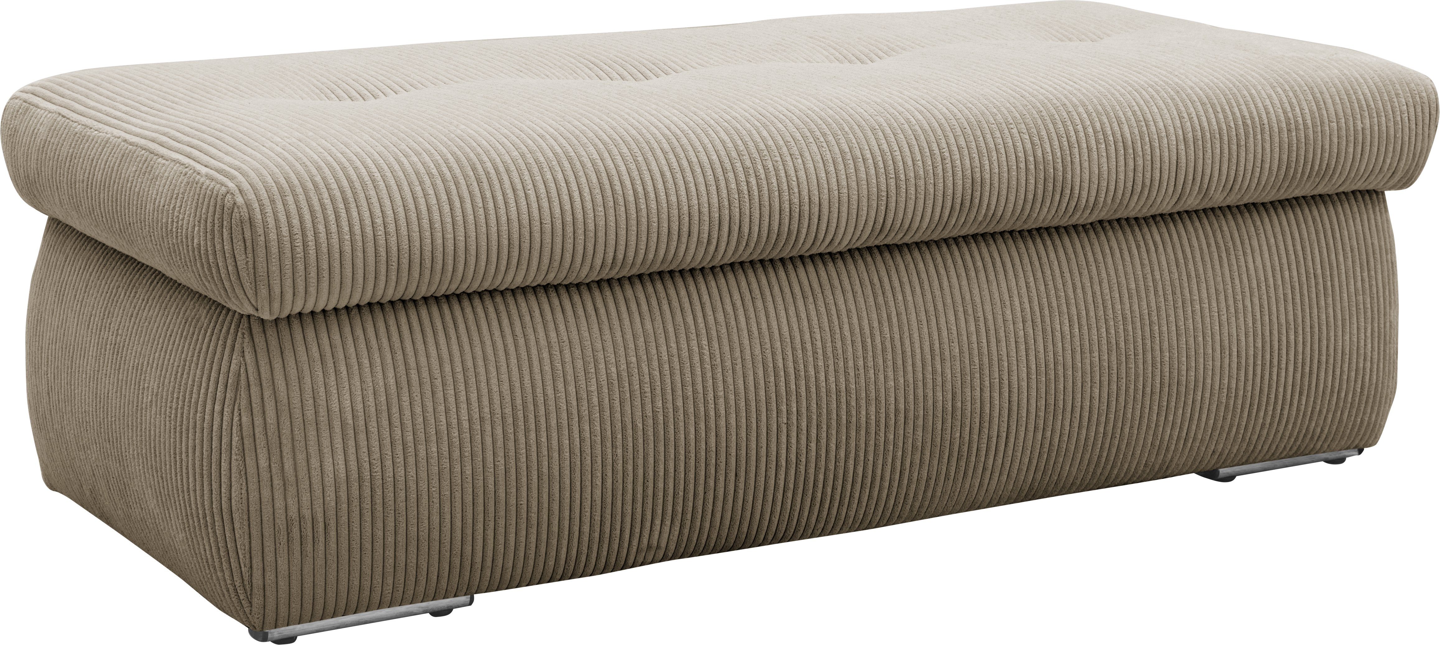 DOMO collection Hocker "NMoric", mit Stauraumfach, auch in Cord günstig online kaufen