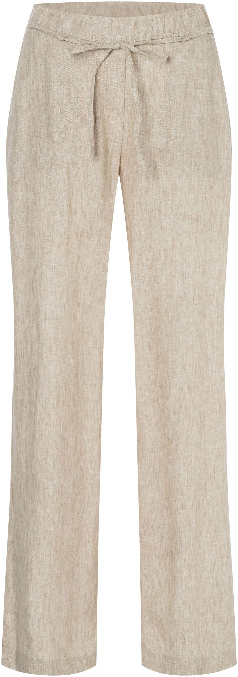 MAC Leinenhose CHIARA BELT Sommerhose Wide günstig online kaufen