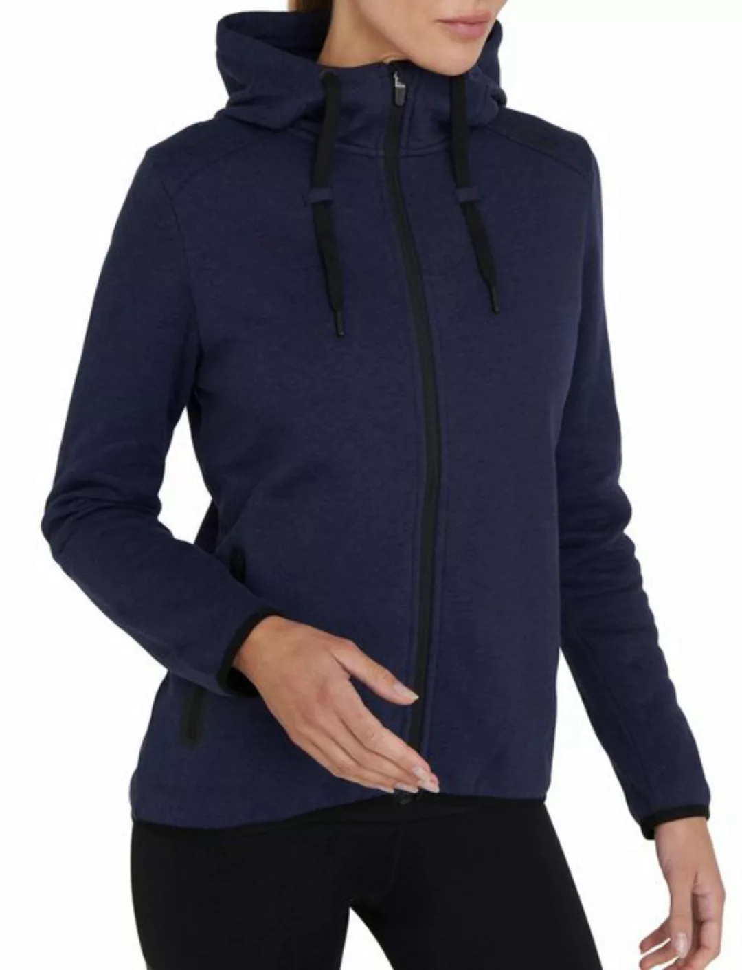 TCA Hoodie TCA Damen Revolution Hoodie, Dunkelblau, Kapuze, Reißverschlusst günstig online kaufen