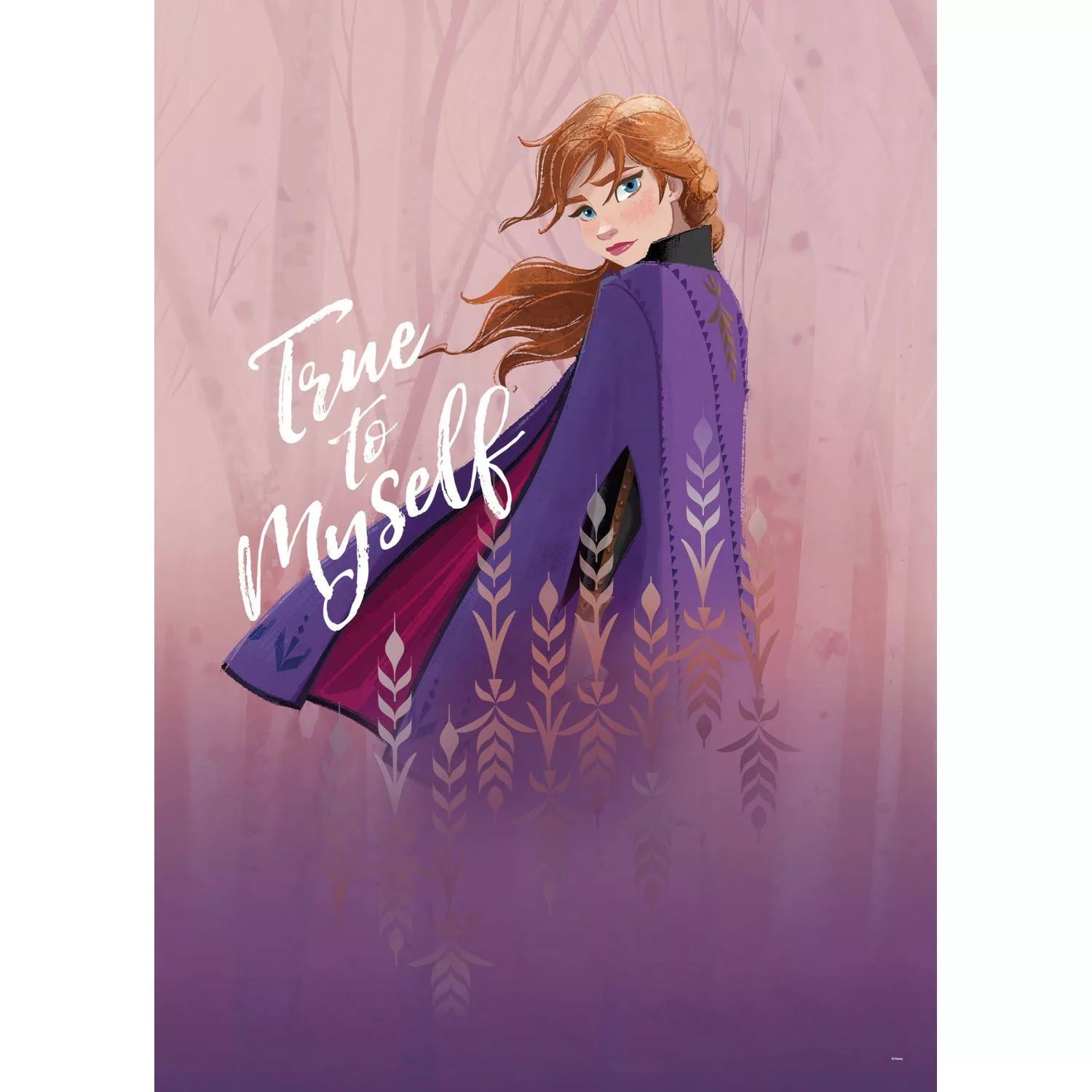 Komar Bild "Frozen Anna True to Myself", Disney, (1 St.), Wandbild zur Deko günstig online kaufen