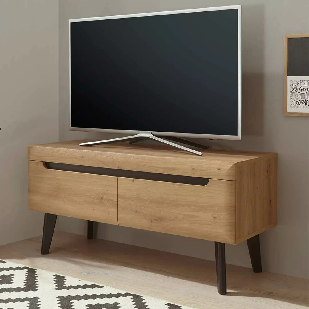 Fernsehlowboard in Wildeichefarben Skandi Design günstig online kaufen