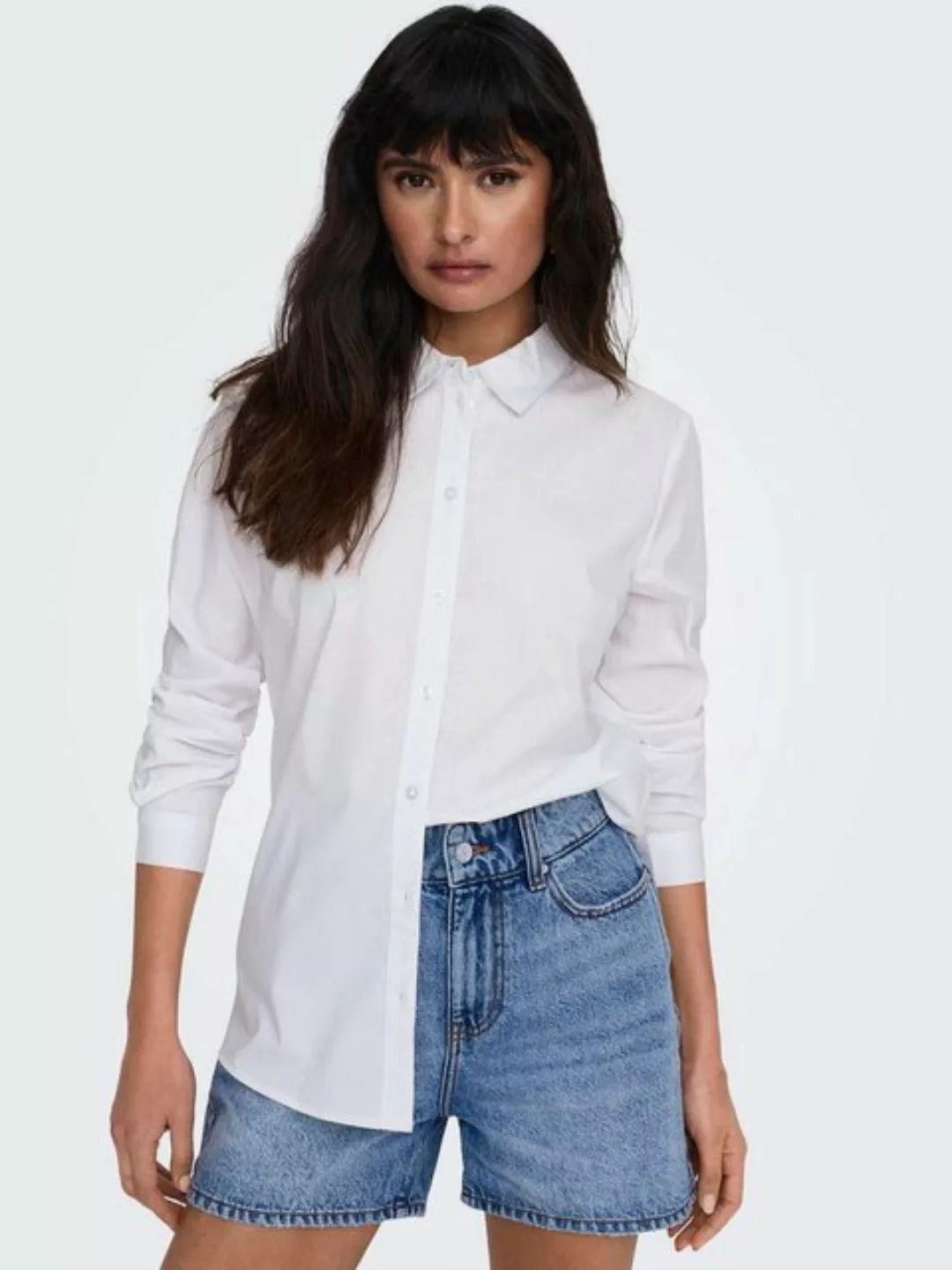 JDY – Lässiges Hemd in Weiß günstig online kaufen