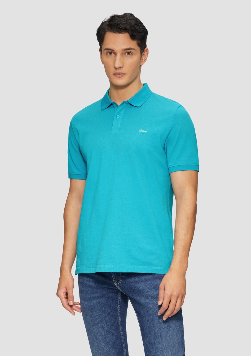 s.Oliver Poloshirt mit Logostickerei günstig online kaufen