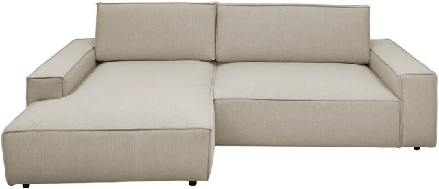 Home affaire Ecksofa Sherwood XXL, Big-Sofa in Cord oder Leinenoptik, Couch günstig online kaufen