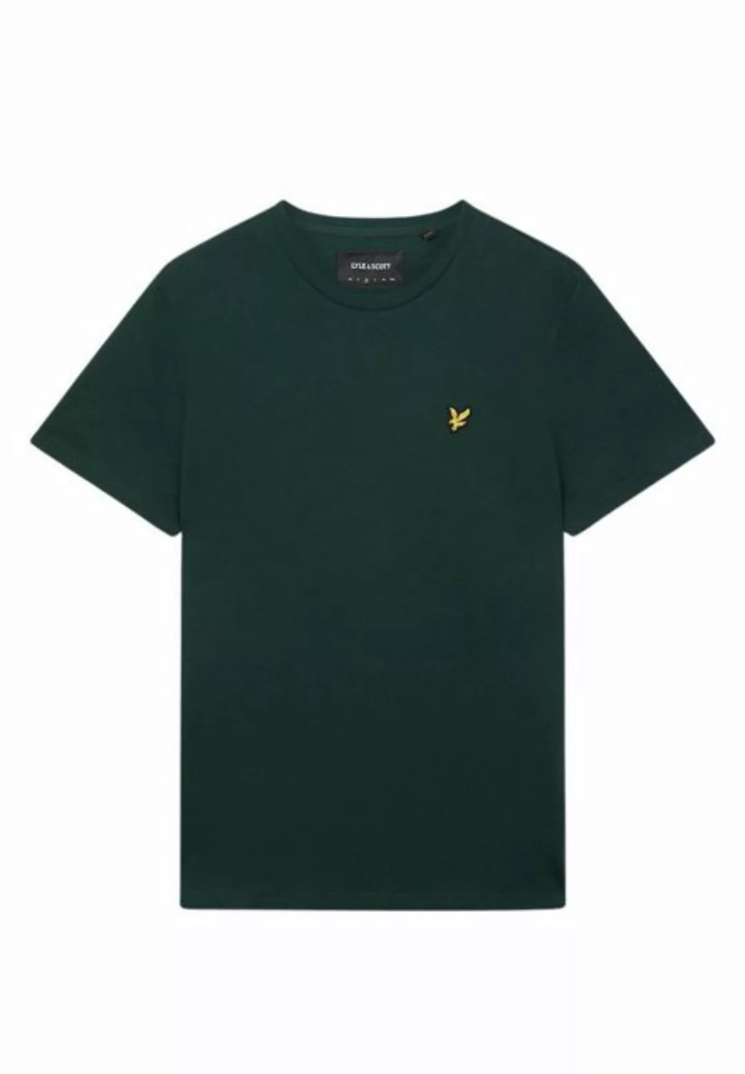 Lyle & Scott T-Shirt Aus 100% Baumwolle Gerader Schnitt günstig online kaufen