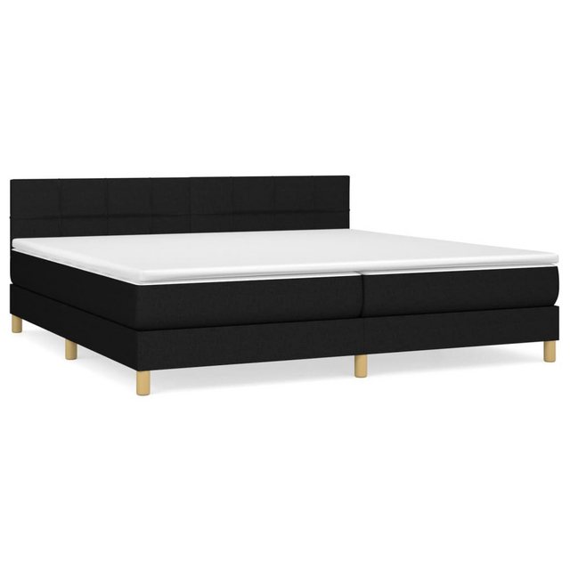 vidaXL Boxspringbett Bett Boxspringbett mit Matratze und LED Stoff (200 x 2 günstig online kaufen