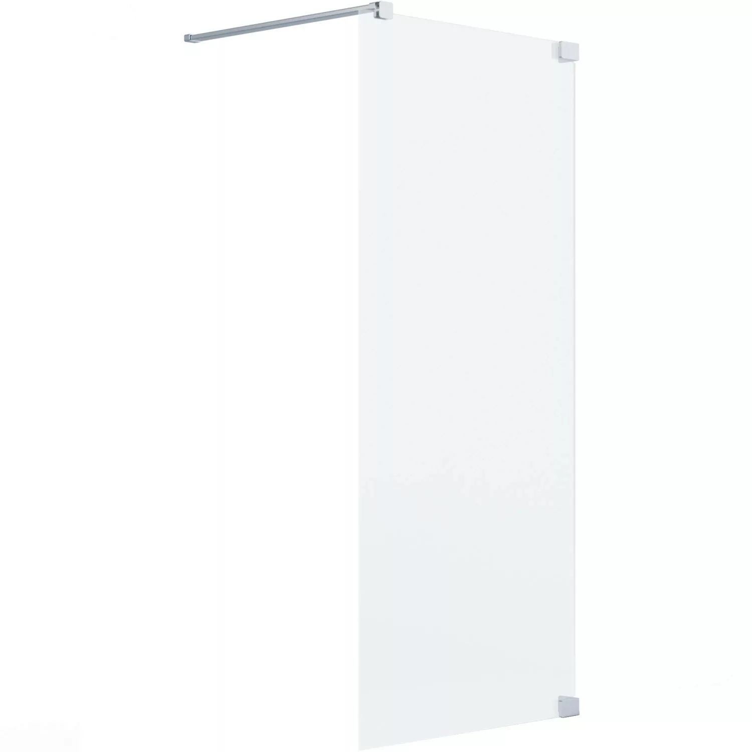 Schöner Wohnen Duschabtrennung Walk-In Silbermatt 90 cm x 200 cm DIN R günstig online kaufen