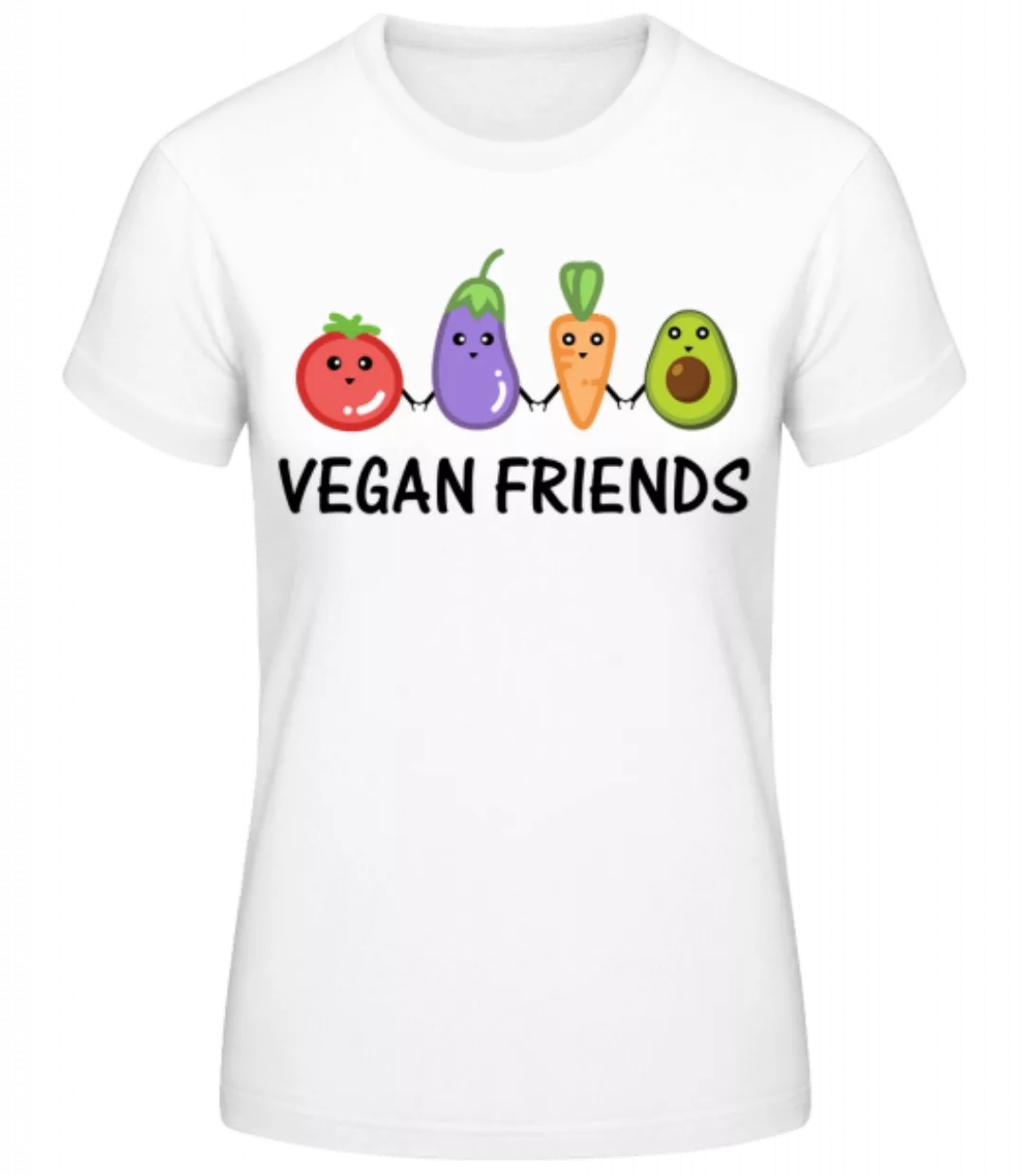 Vegan Friends · Frauen Basic T-Shirt günstig online kaufen