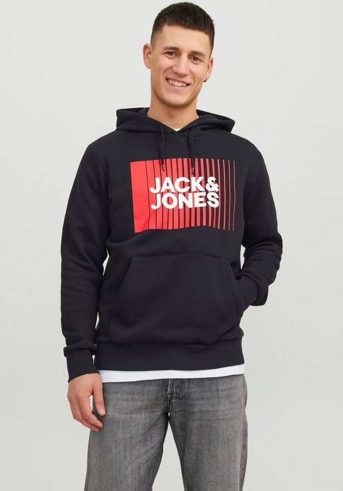 Jack & Jones Kapuzensweatshirt JJECORP LOGO SWEAT HOOD PLAY NOOS günstig online kaufen