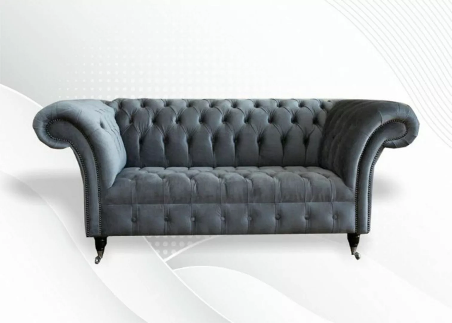 Xlmoebel Sofa Neues Designer Zweisitzer Ledersofa für das Wohnzimmer - hoch günstig online kaufen