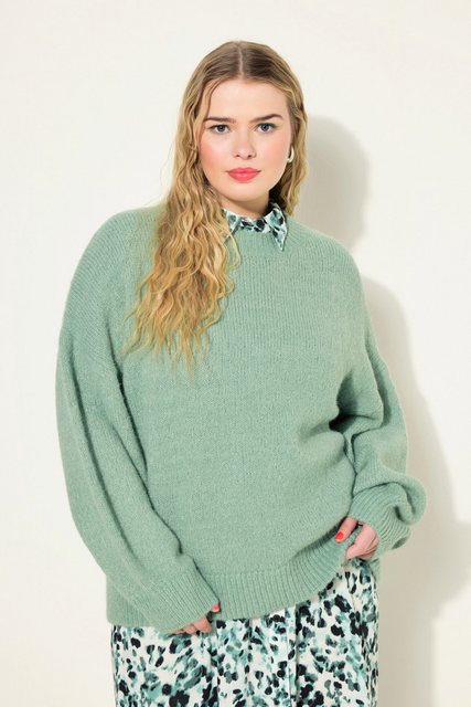 Studio Untold Strickpullover Pullover oversized Rundhals Langarm günstig online kaufen