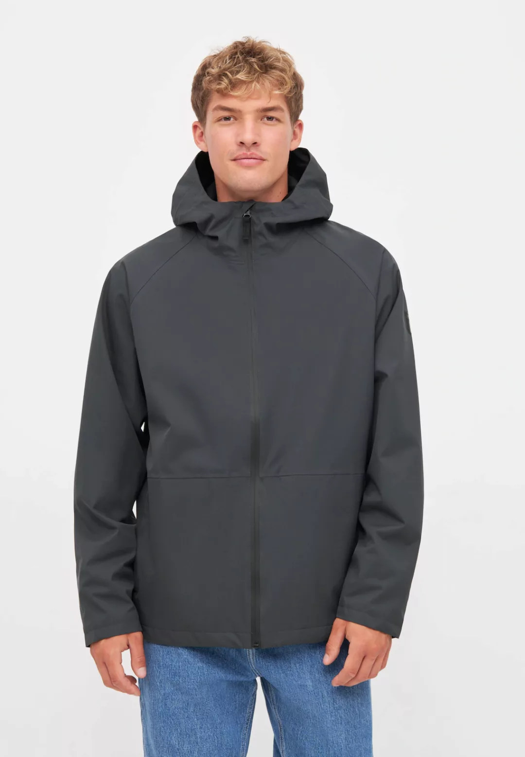 Derbe Regen- und Matschjacke "Deutby", mit Kapuze, Moderne Funktionsmateria günstig online kaufen