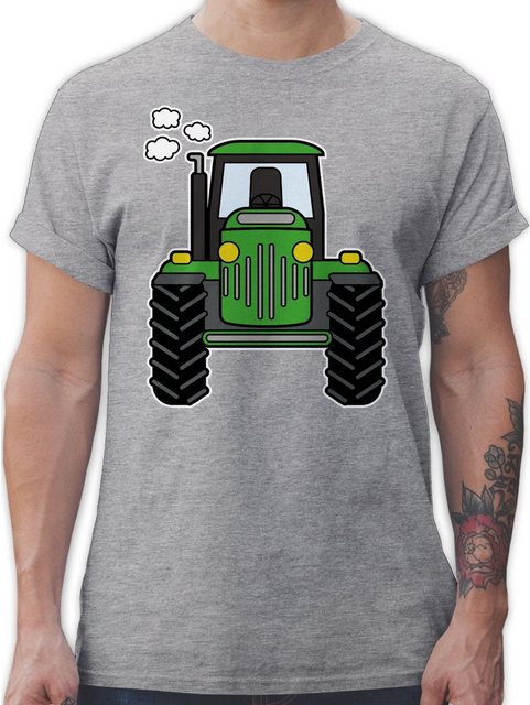 Shirtracer T-Shirt Traktor Trecker Landwirte Bauern Geschenk Bulldog Landwi günstig online kaufen