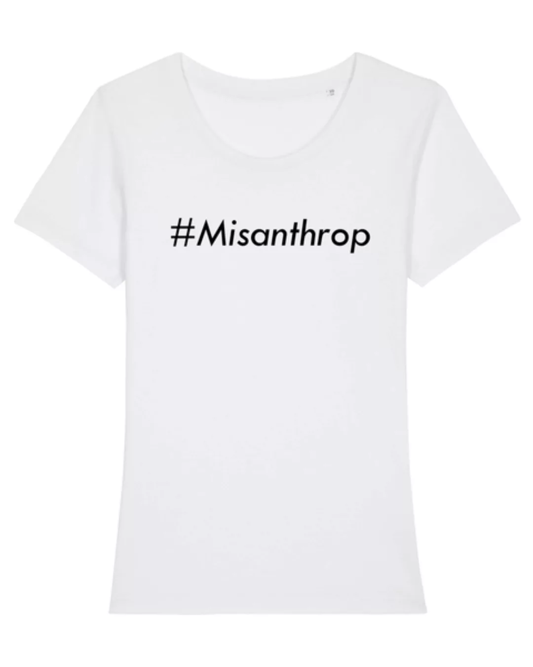 Damen T-shirt Aus Bio-baumwolle "Misanthrop" günstig online kaufen