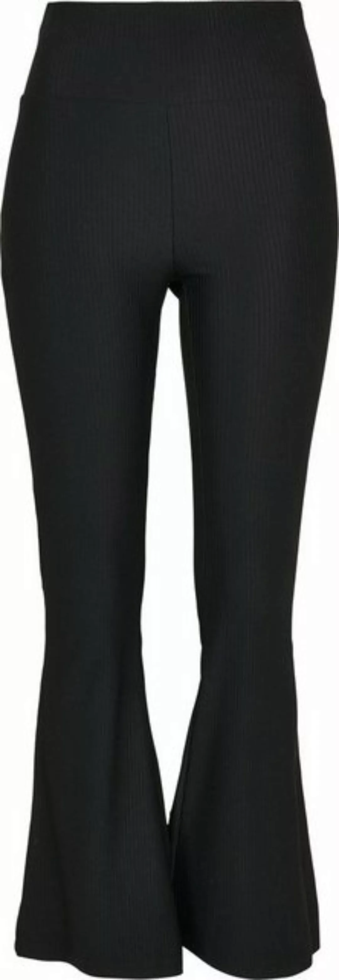 URBAN CLASSICS Leggings "Urban Classics Damen Ladies High Waist Rib Boot Cu günstig online kaufen