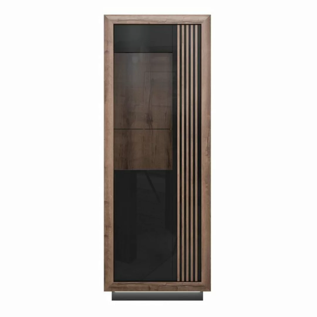 FORTE Highboard "Savona", Höhe 197 cm, inkl. Sockelbeleuchtung günstig online kaufen