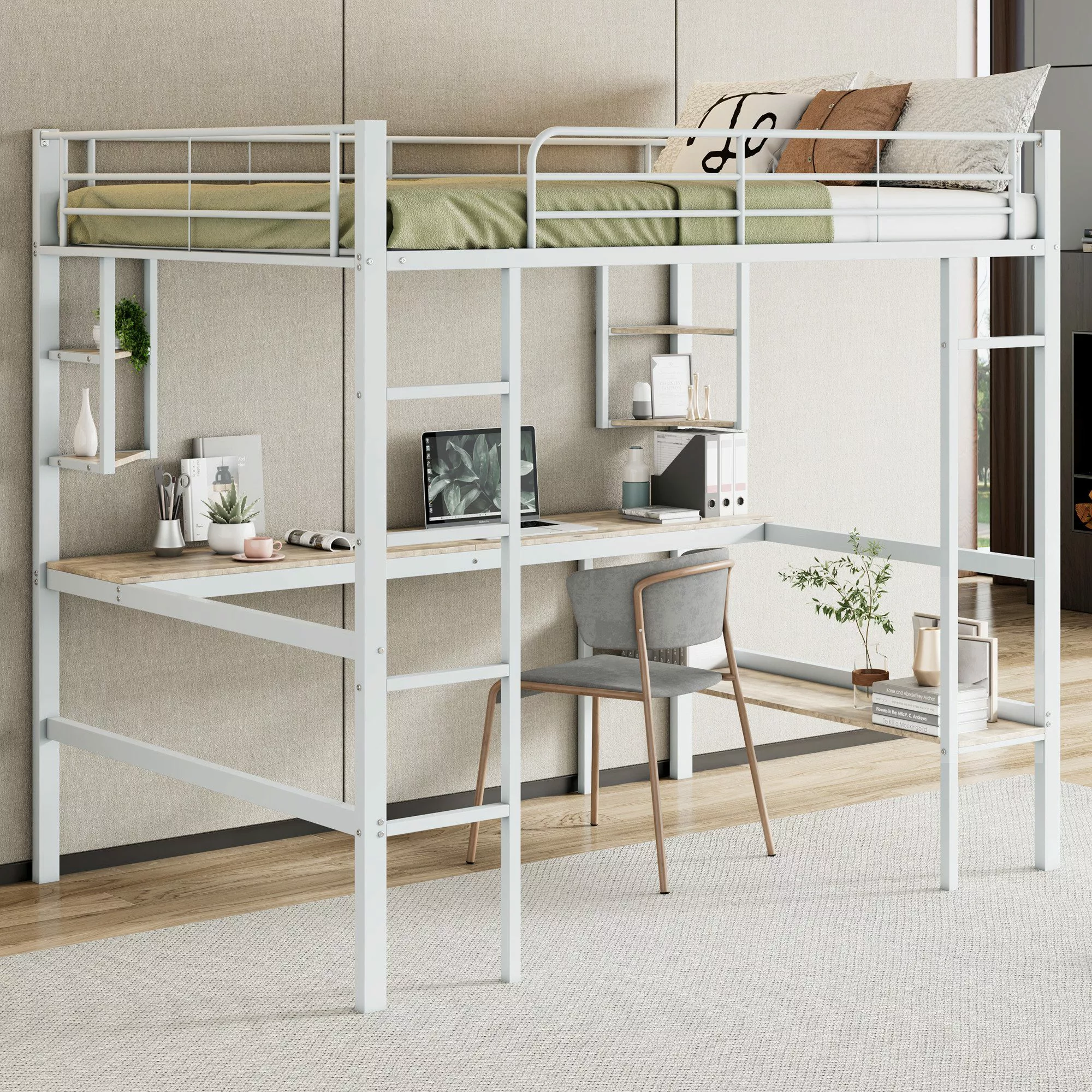 Flieks Hochbett Kinderbett Metallbett Etagenbett mit günstig online kaufen