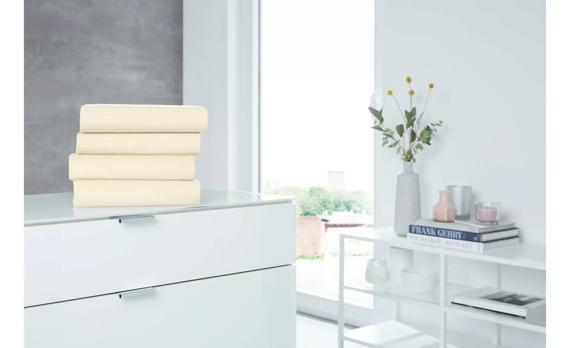 Jersey-Elastan Boxspringlaken ¦ braun ¦ Baumwollmischgewebe ¦ Maße (cm): B: günstig online kaufen