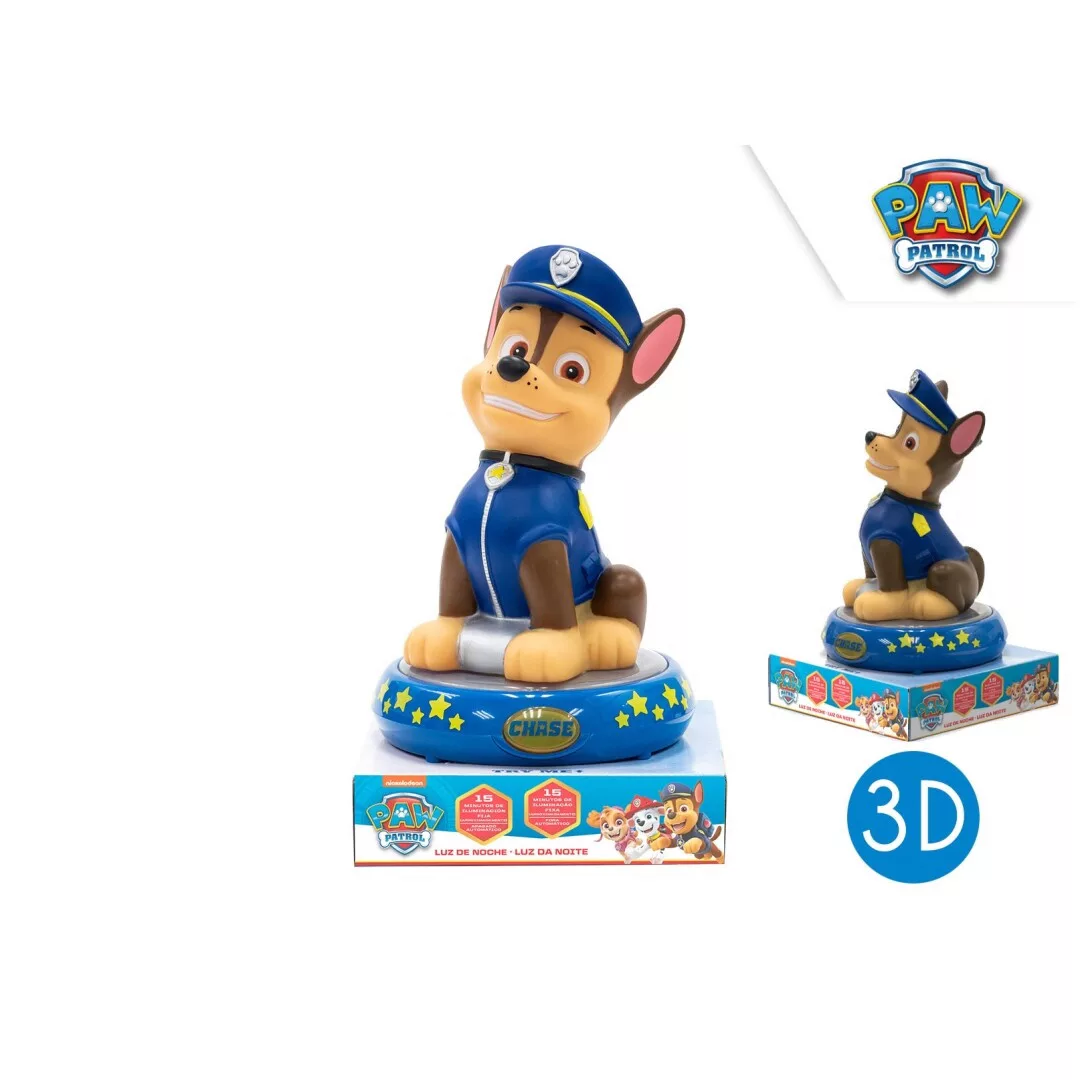 Paw Patrol - 3d Nachtlampe Chase günstig online kaufen