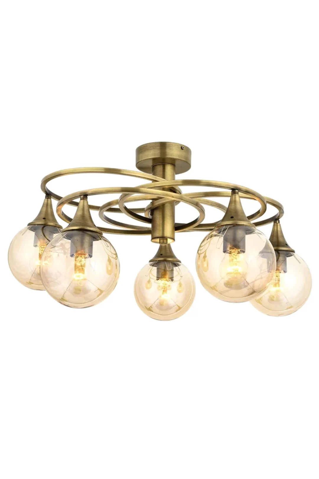 Lumos | Deckenlampe Darnall 5-flammig günstig online kaufen
