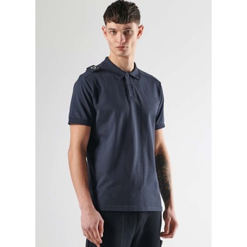 Ma.strum  T-Shirts & Poloshirts Ss jersey polo - ink navy günstig online kaufen