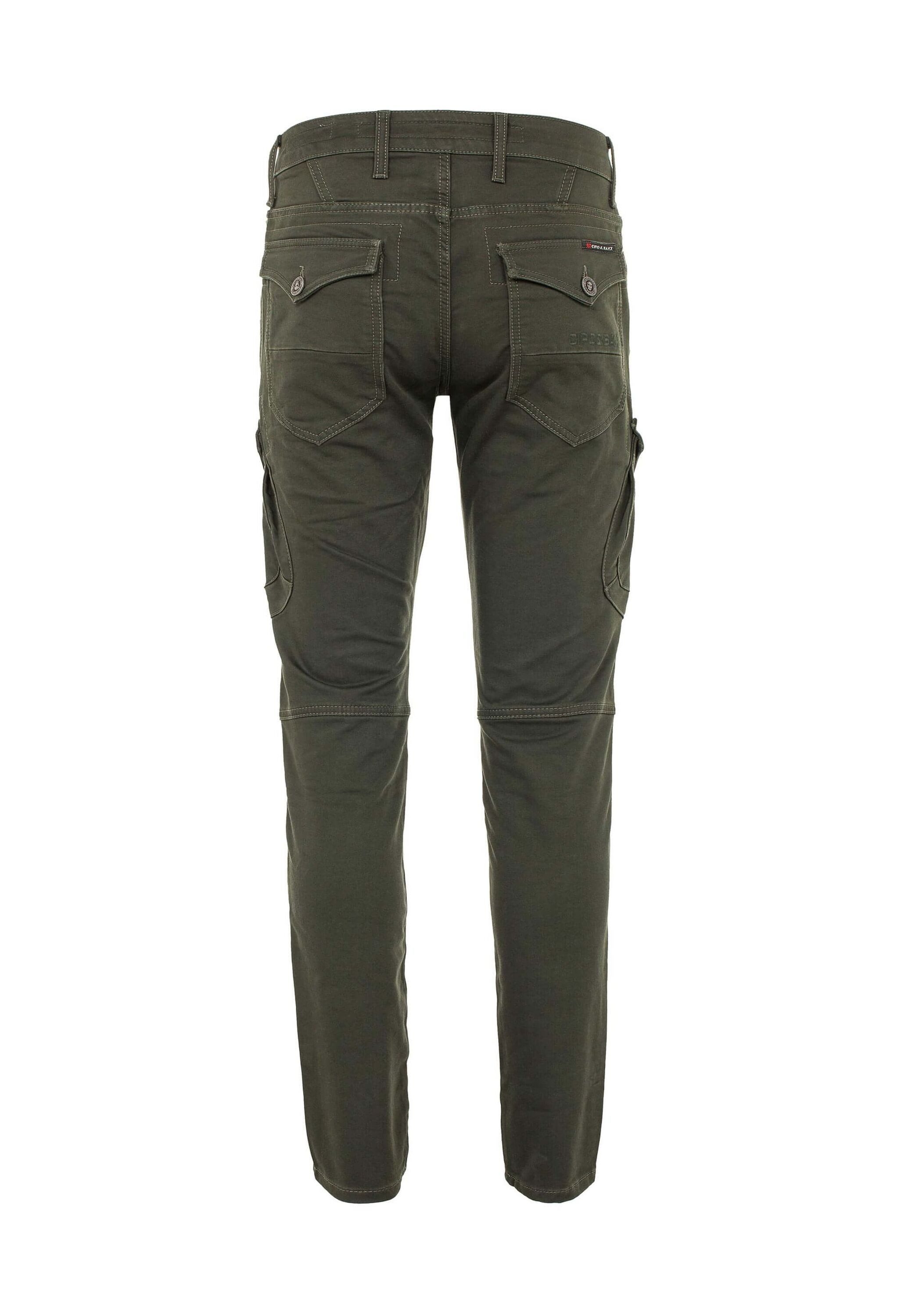 Cipo & Baxx Cargojeans "Jeans", im angesagten Biker-Stil, CD-424 günstig online kaufen