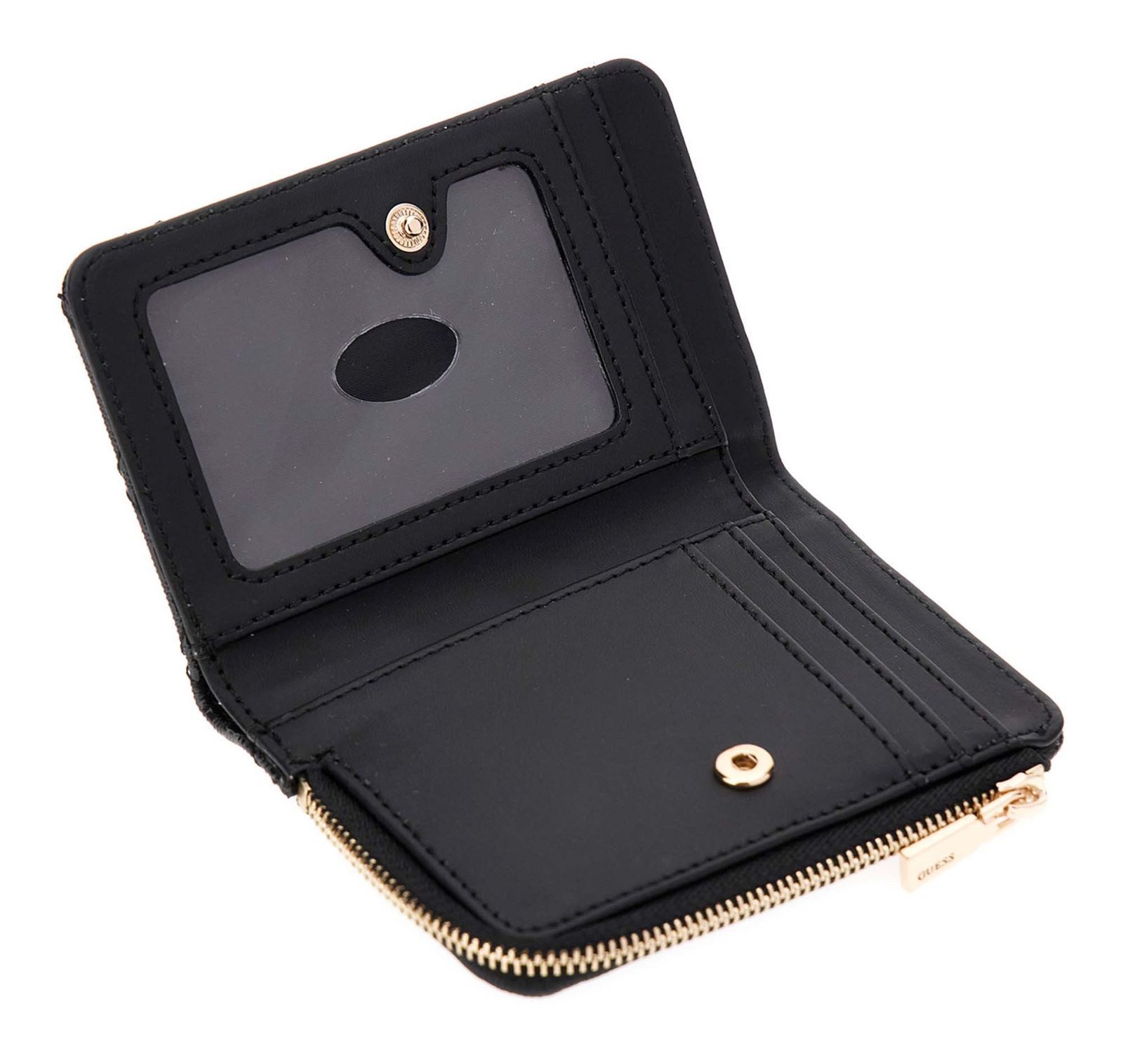 Guess Geldbörse Logo Zip Around Card günstig online kaufen