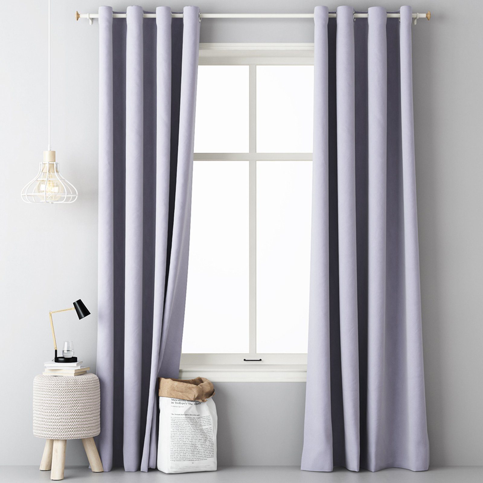 JEMIDI Scheibengardine Blickdichte Tischdecke 140x250cm mit günstig online kaufen
