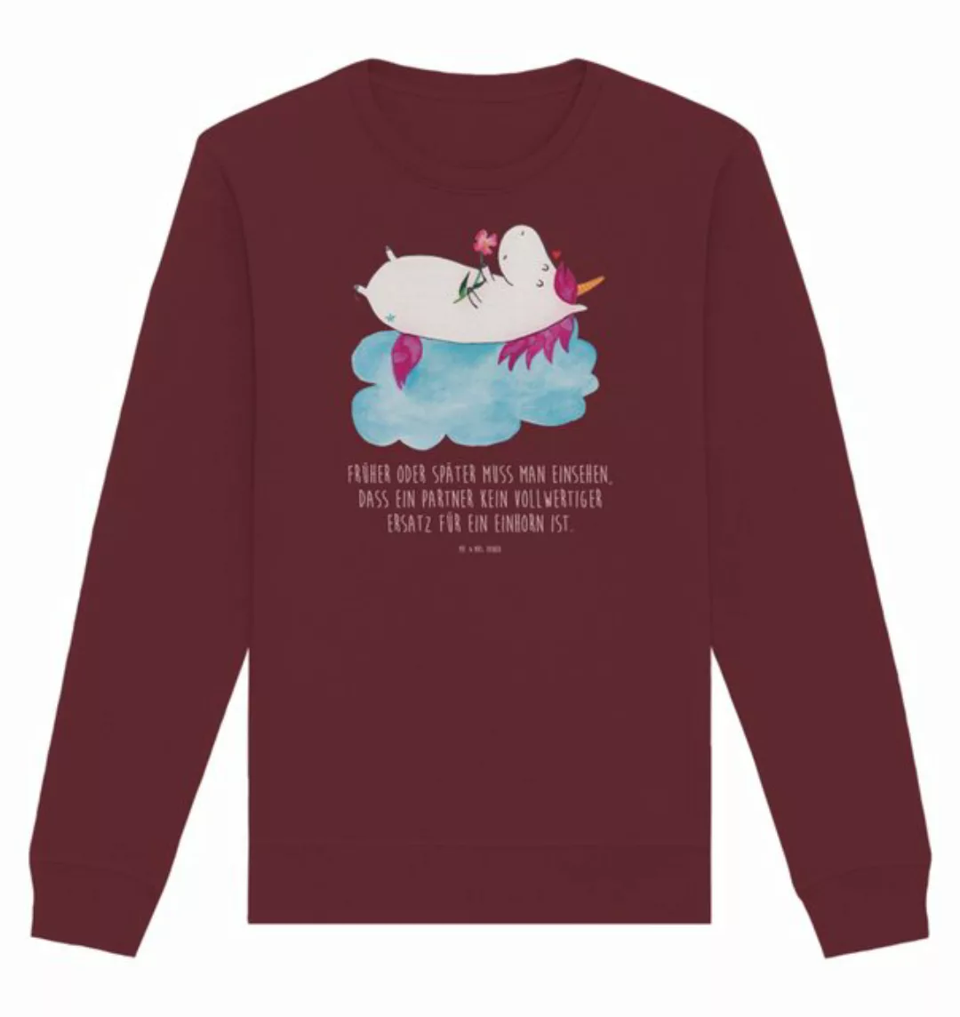 Mr. & Mrs. Panda Longpullover Größe S Einhorn Verliebt - Burgundy - Geschen günstig online kaufen