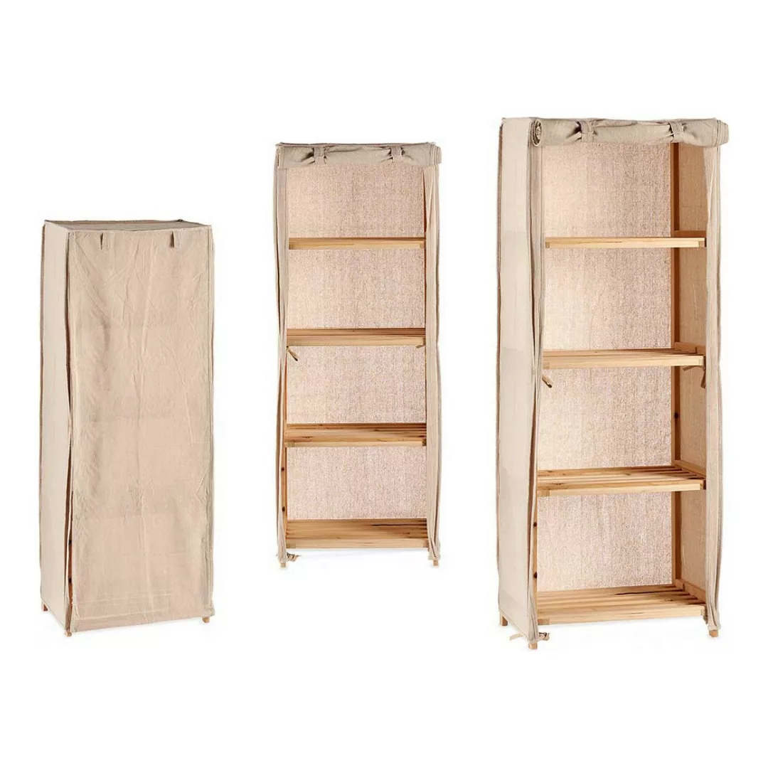 Regal Beige Holz Stoff (30 X 113 X 42 Cm) günstig online kaufen