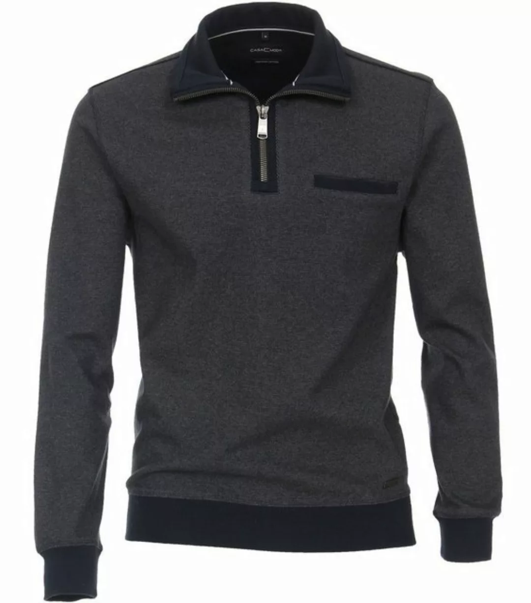 CASAMODA Strickpullover Casa Moda / He.Sweatshirt / SNOS Sweatshirt mit Zip günstig online kaufen